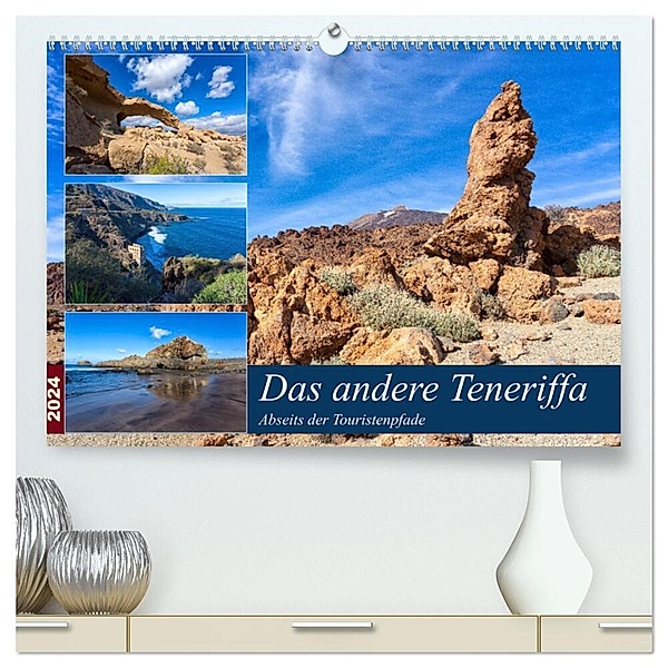 Das andere Teneriffa (hochwertiger Premium Wandkalender 2024 DIN A2 quer), Kunstdruck in Hochglanz, Angelika Stern