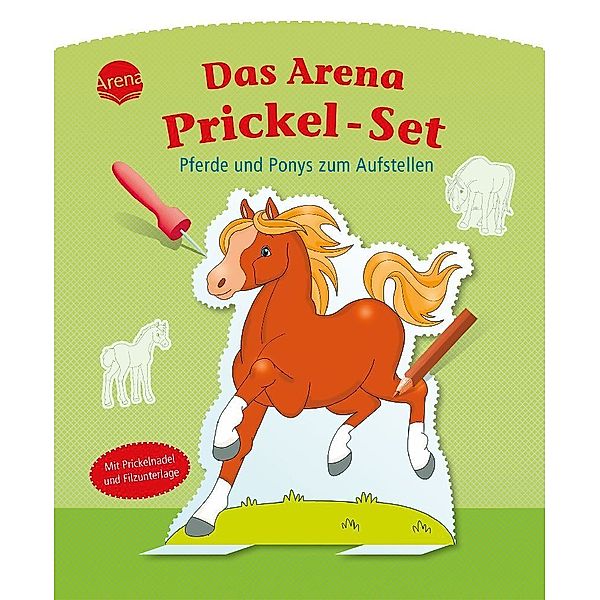 Das Arena Prickel-Set. - Pferde und Ponys zum Aufstellen