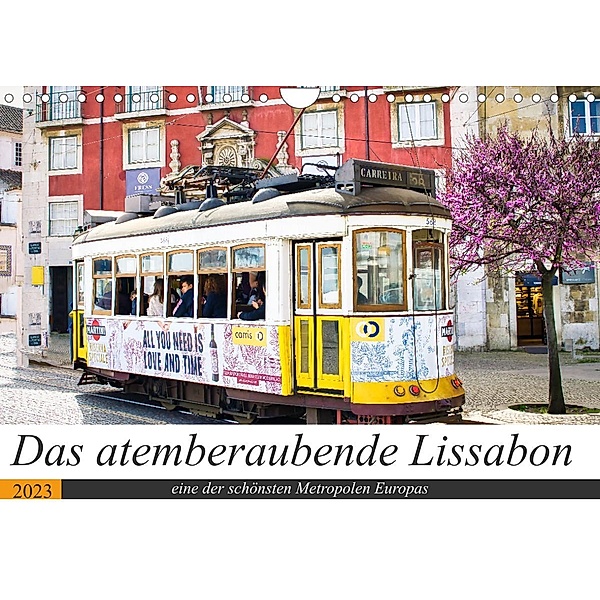 Das atemberaubende Lissabon (Wandkalender 2023 DIN A4 quer), Solveig Rogalski