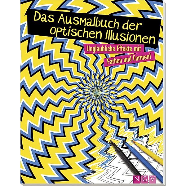 Das Ausmalbuch der optischen Illusionen