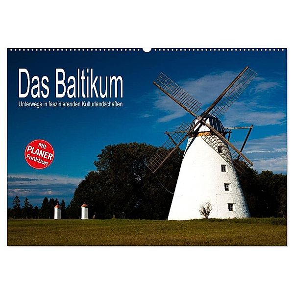 Das Baltikum - Unterwegs in faszinierenden Kulturlandschaften (Wandkalender 2024 DIN A2 quer), CALVENDO Monatskalender, Christian Hallweger