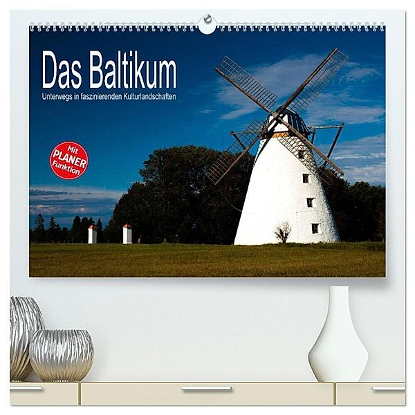 Das Baltikum - Unterwegs in faszinierenden Kulturlandschaften (hochwertiger Premium Wandkalender 2024 DIN A2 quer), Kunstdruck in Hochglanz, Christian Hallweger