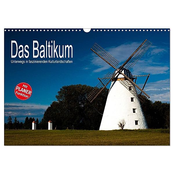 Das Baltikum - Unterwegs in faszinierenden Kulturlandschaften (Wandkalender 2024 DIN A3 quer), CALVENDO Monatskalender, Christian Hallweger