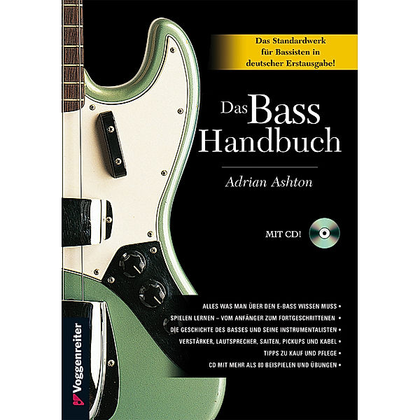 Das Bass-Handbuch, m. Audio-CD, Adrian Ashton