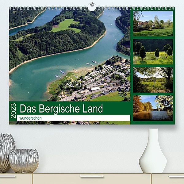 Das Bergische Land - wunderschön (Premium, hochwertiger DIN A2 Wandkalender 2023, Kunstdruck in Hochglanz), Helmut Harhaus