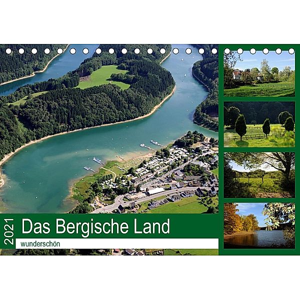Das Bergische Land - wunderschön (Tischkalender 2021 DIN A5 quer), Helmut Harhaus