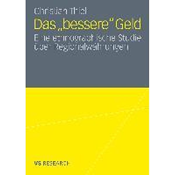 Das ,bessere' Geld, Christian Thiel