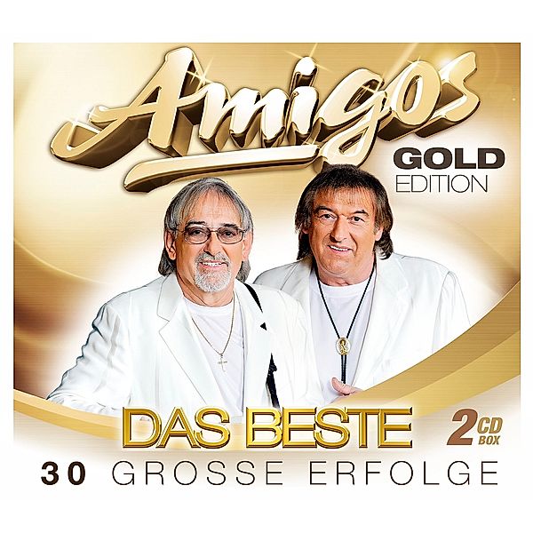 Das Beste - 30 grosse Erfolge (Gold Edition, 2 CDs), Amigos