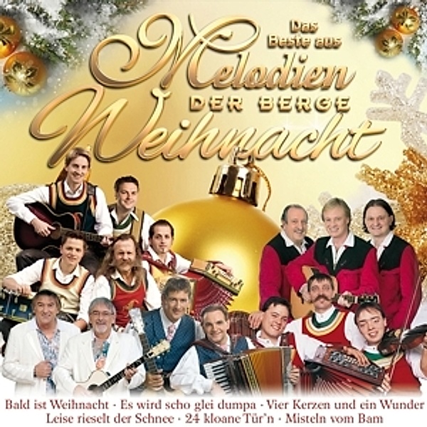 Das Beste aus Melodien der Berge Weihnachten CD, Diverse Interpreten