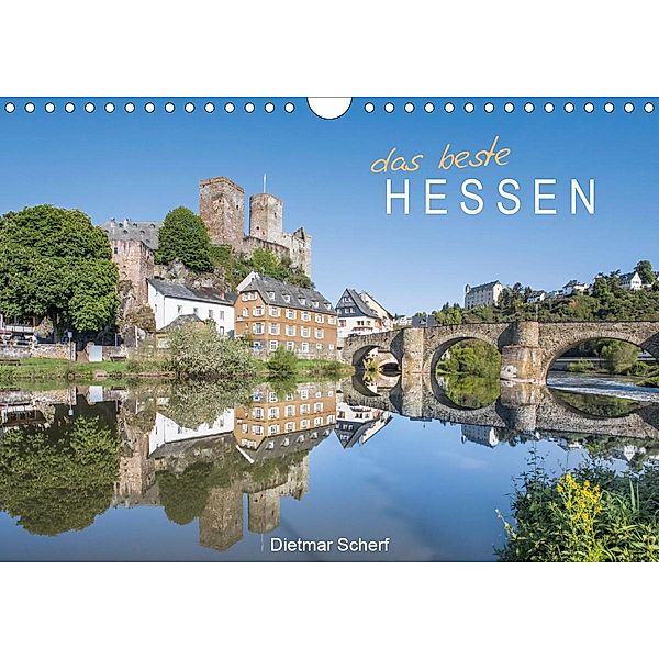 Das beste Hessen (Wandkalender 2021 DIN A4 quer), Dietmar Scherf