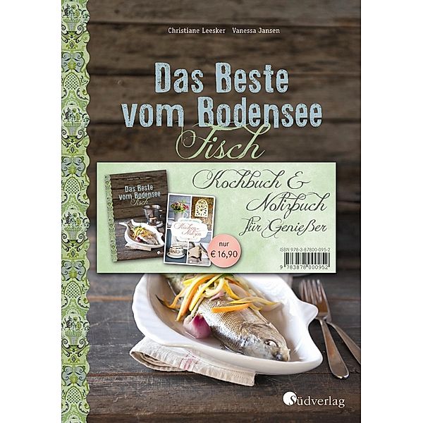 Das Beste vom Bodensee - Fisch, Kochbuch & Notizbuch für Genießer, Christiane Leesker, Vanessa Jansen