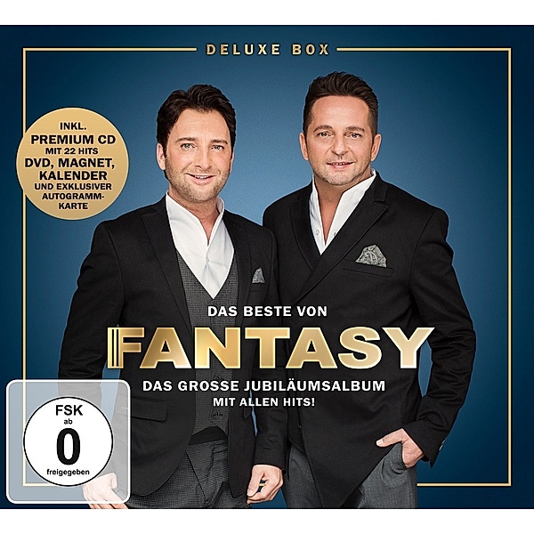 Das Beste von Fantasy - Das große Jubiläumsalbum mit allen Hits! (Deluxe Box, 2 CDs + DVD), Fantasy