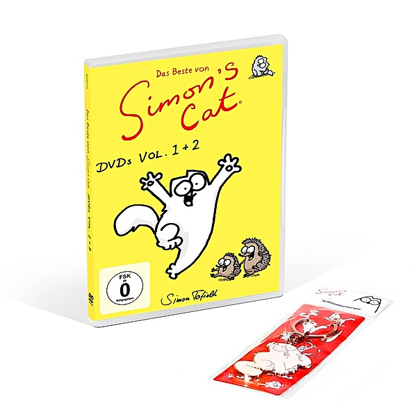 Das Beste von Simon's Cat 1 + 2 (2 DVDs inkl. Schlüsselanhänger), Simon Tofield