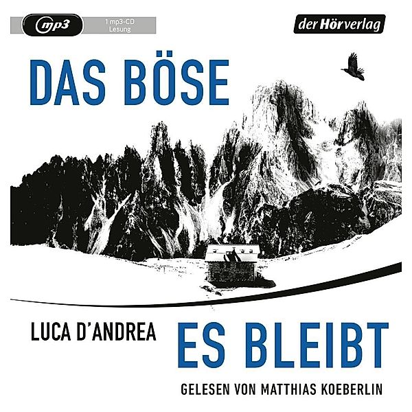 Das Böse, es bleibt, 1 Audio-CD, 1 MP3, Luca D'Andrea