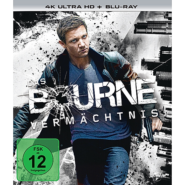 Das Bourne Vermächtnis (4K Ultra HD), Rachel Weisz Edward Norton Jeremy Renner