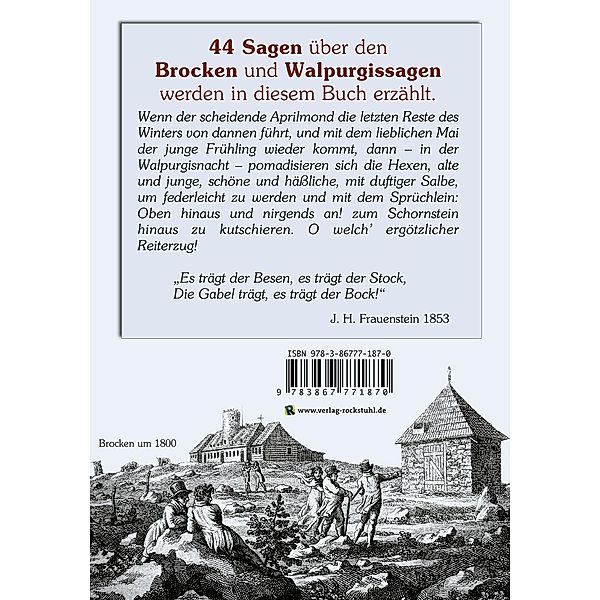 Das Brocken Sagenbuch