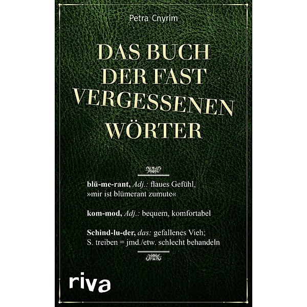 Das Buch der fast vergessenen Wörter, Petra Cnyrim