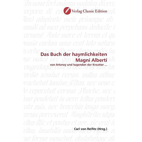 Das Buch der haymlichkeiten Magni Alberti