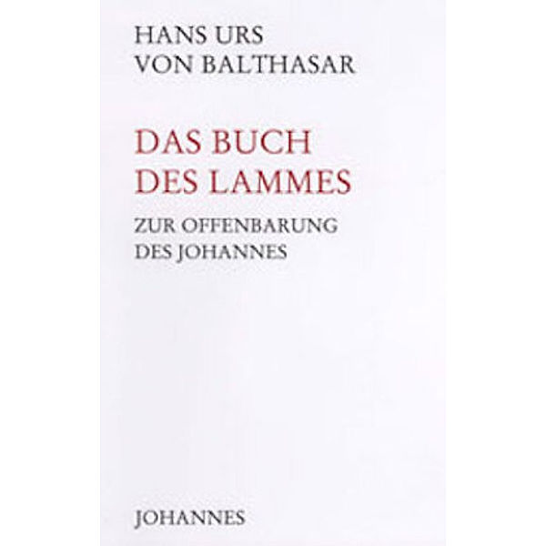 Das Buch des Lammes, Hans Urs von Balthasar