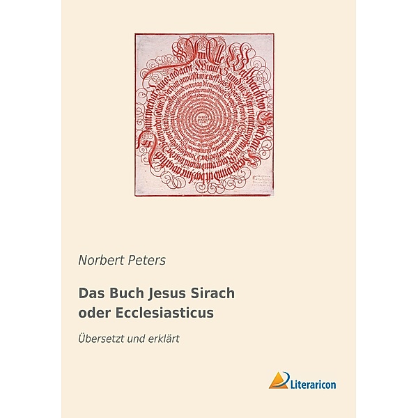 Das Buch Jesus Sirach oder Ecclesiasticus, Norbert Peters