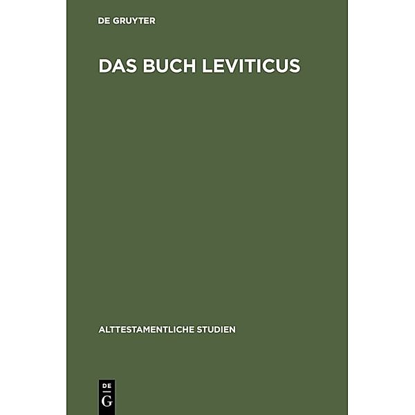 Das Buch Leviticus