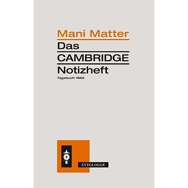 Das Cambridge Notizheft, Mani Matter