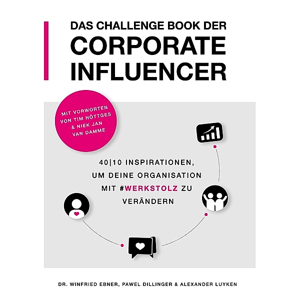 Das Challenge Book der Corporate Influencer, Winfried Ebner, Pawel Dillinger, Alexander Luyken