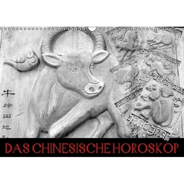 Das Chinesische Horoskop / Geburtstagskalender (Wandkalender 2017 DIN A3 quer), Elisabeth Stanzer