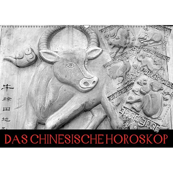 Das Chinesische Horoskop / Geburtstagskalender (Wandkalender 2018 DIN A2 quer), Elisabeth Stanzer
