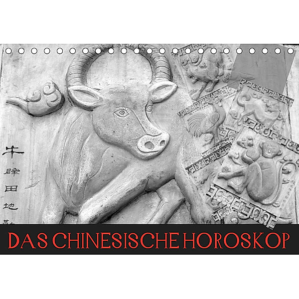 Das Chinesische Horoskop / Geburtstagskalender (Tischkalender 2019 DIN A5 quer), Elisabeth Stanzer