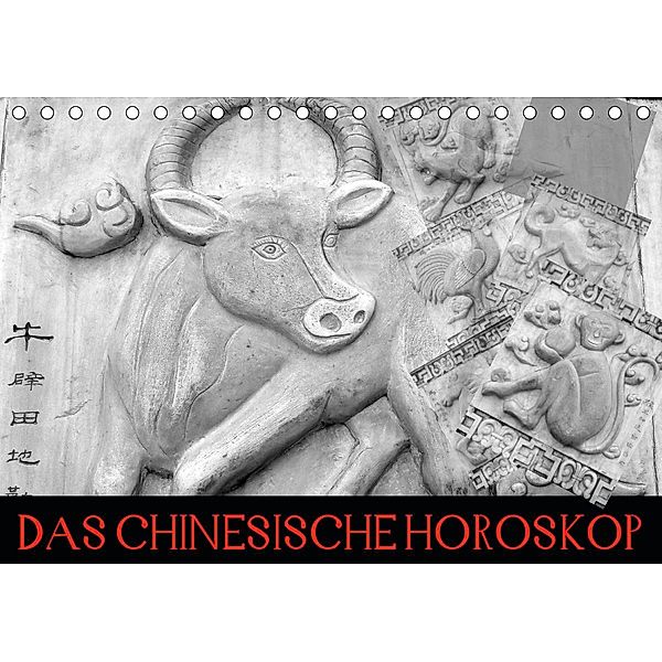 Das Chinesische Horoskop / Geburtstagskalender (Tischkalender 2021 DIN A5 quer), Elisabeth Stanzer