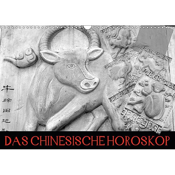 Das Chinesische Horoskop / Geburtstagskalender (Wandkalender 2021 DIN A3 quer), Elisabeth Stanzer