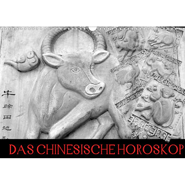 Das Chinesische Horoskop / Geburtstagskalender (Wandkalender 2022 DIN A3 quer), Elisabeth Stanzer