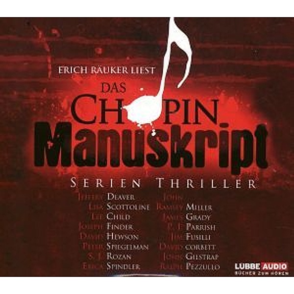 Das Chopin Manuskript, 5 Audio-CDs, Jeffery Deaver