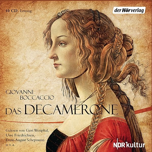 Das Decamerone,10 Audio-CDs, Giovanni Boccaccio
