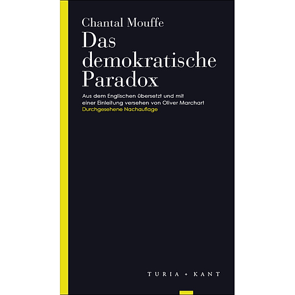 Das demokratische Paradox, Chantal Mouffe