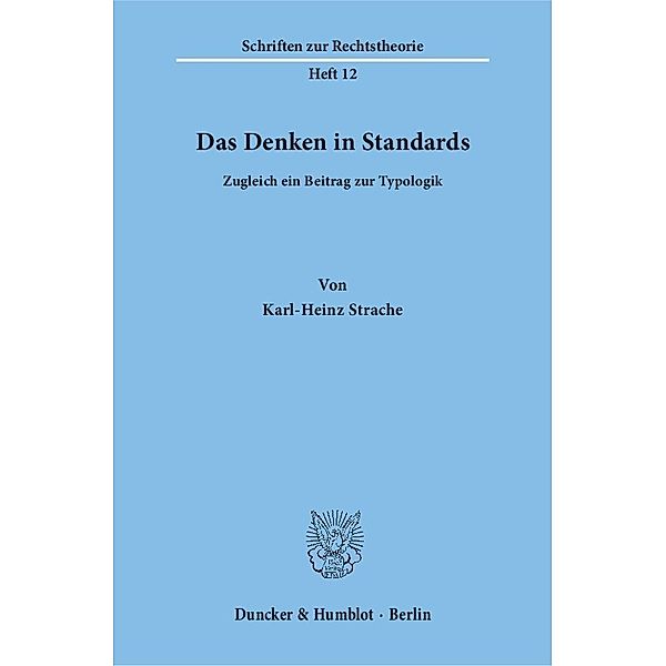 Das Denken in Standards., Karl-Heinz Strache