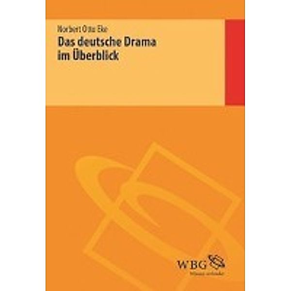 Das deutsche Drama im Überblick, Norbert O. Eke