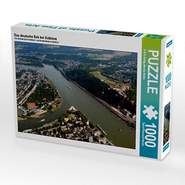 Das deutsche Eck bei Koblenz (Puzzle), Monika Müller