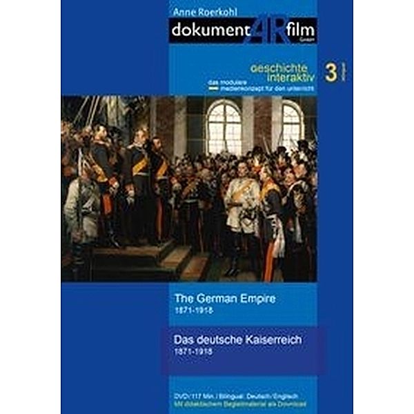 Das deutsche Kaiserreich 1871-1918 / The German Empire 1871-1918, 1 DVD