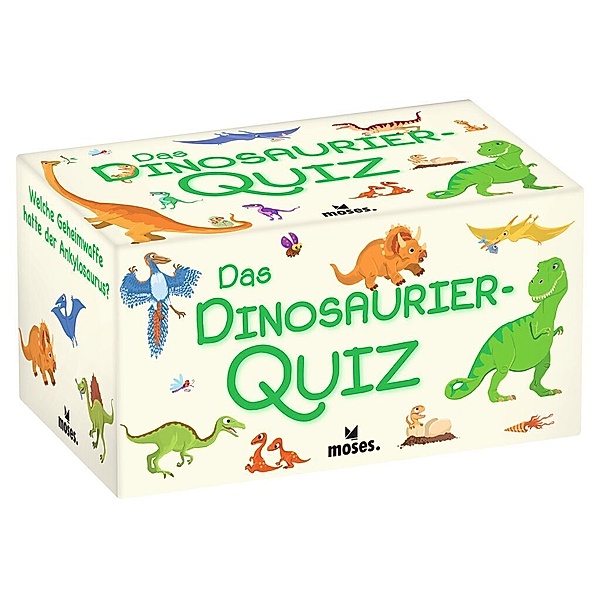 moses. Verlag Das Dinosaurier-Quiz (Kinderspiel), Jean-Michel Jakobowicz