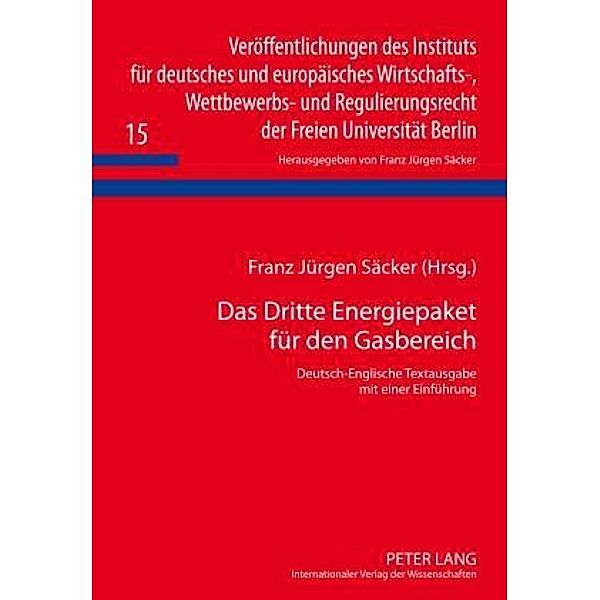 Das Dritte Energiepaket fuer den Gasbereich