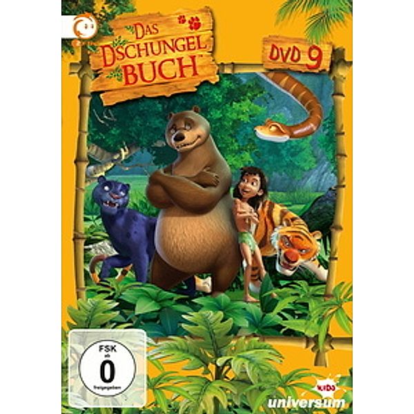 Das Dschungelbuch, DVD 09, Rudyard Kipling