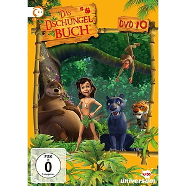 Das Dschungelbuch, DVD 10, Rudyard Kipling