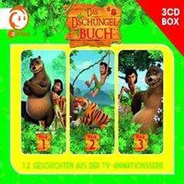 Das Dschungelbuch, Hörspielbox, 3 Audio-CDs, Das Dschungelbuch