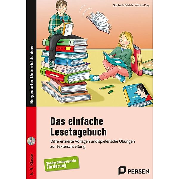 Das einfache Lesetagebuch, m. 1 CD-ROM, Stephanie Schädler, Martina Krug