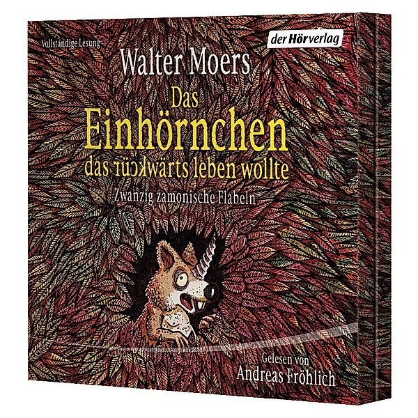 Das Einhörnchen, das rückwärts leben wollte,1 Audio-CD, 1 MP3, Walter Moers