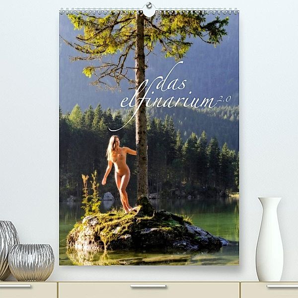 Das Elfinarium 2.0 (Premium, hochwertiger DIN A2 Wandkalender 2023, Kunstdruck in Hochglanz), Charlie Dombrow