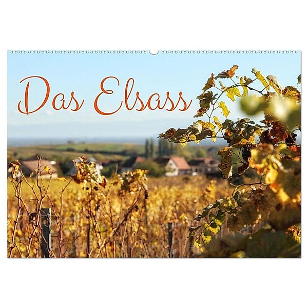 Das Elsass (Wandkalender 2024 DIN A2 quer), CALVENDO Monatskalender, Christine Wirges