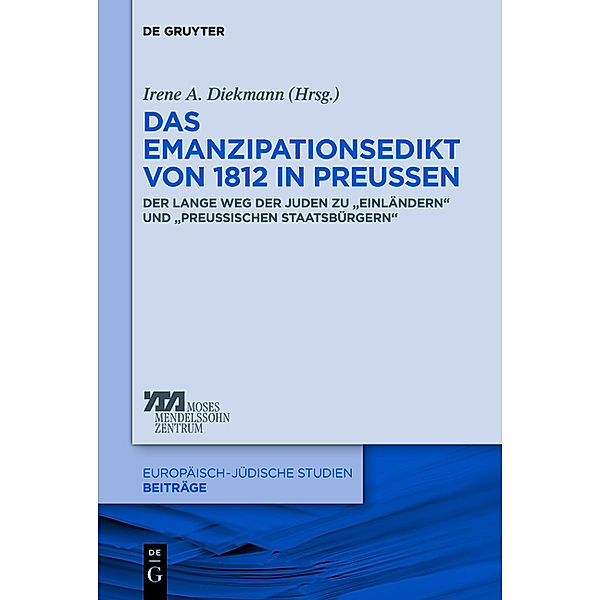 Das Emanzipationsedikt von 1812 in Preußen